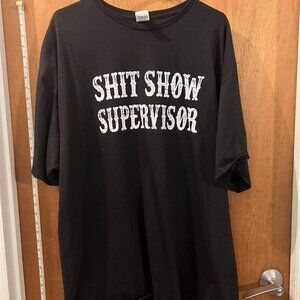 Size 3X - Black Novelty Short Sleeve T-Shirt